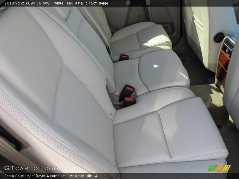 White Pearl Metallic / Soft Beige 2010 Volvo XC90 V8 AWD