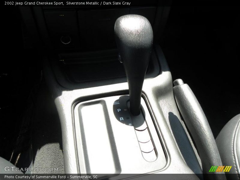 Silverstone Metallic / Dark Slate Gray 2002 Jeep Grand Cherokee Sport