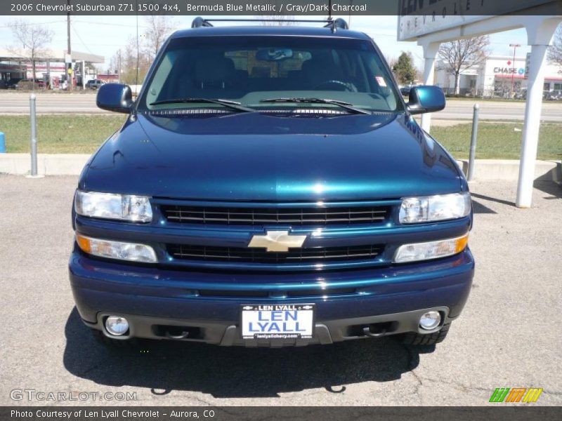 Bermuda Blue Metallic / Gray/Dark Charcoal 2006 Chevrolet Suburban Z71 1500 4x4