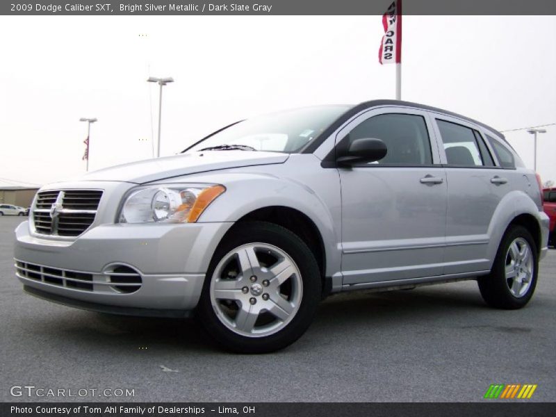 Bright Silver Metallic / Dark Slate Gray 2009 Dodge Caliber SXT