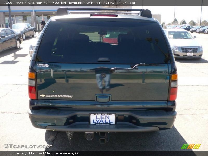 Bermuda Blue Metallic / Gray/Dark Charcoal 2006 Chevrolet Suburban Z71 1500 4x4