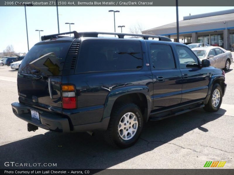Bermuda Blue Metallic / Gray/Dark Charcoal 2006 Chevrolet Suburban Z71 1500 4x4