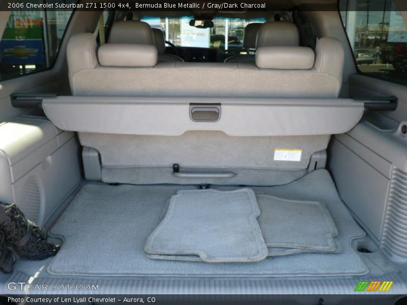 Bermuda Blue Metallic / Gray/Dark Charcoal 2006 Chevrolet Suburban Z71 1500 4x4