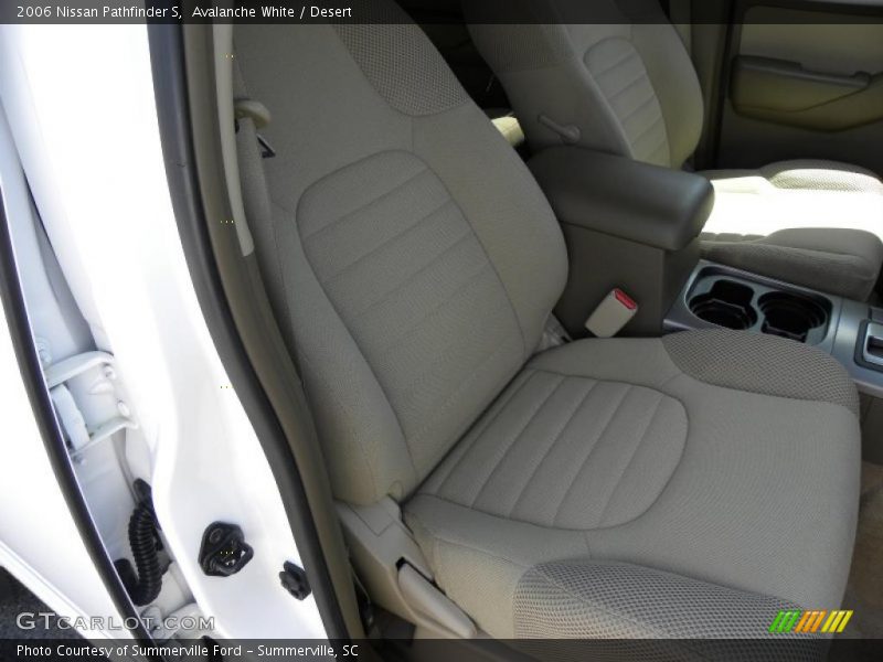 Avalanche White / Desert 2006 Nissan Pathfinder S