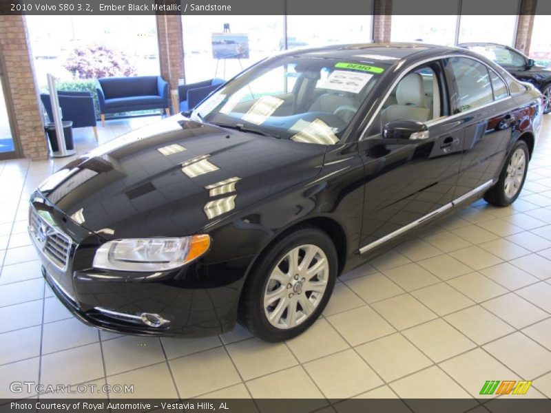 Ember Black Metallic / Sandstone 2010 Volvo S80 3.2