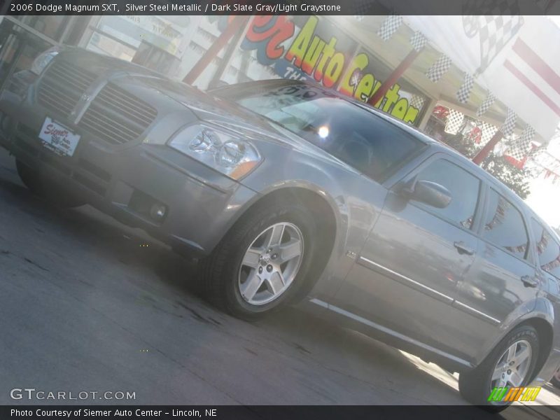 Silver Steel Metallic / Dark Slate Gray/Light Graystone 2006 Dodge Magnum SXT