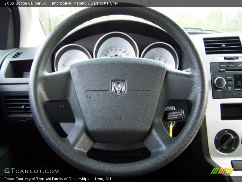 Bright Silver Metallic / Dark Slate Gray 2009 Dodge Caliber SXT