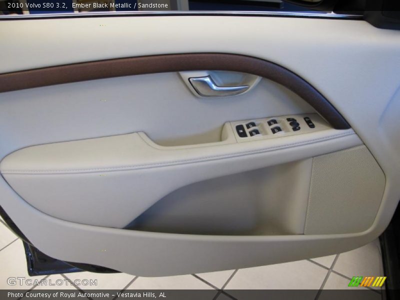 Ember Black Metallic / Sandstone 2010 Volvo S80 3.2
