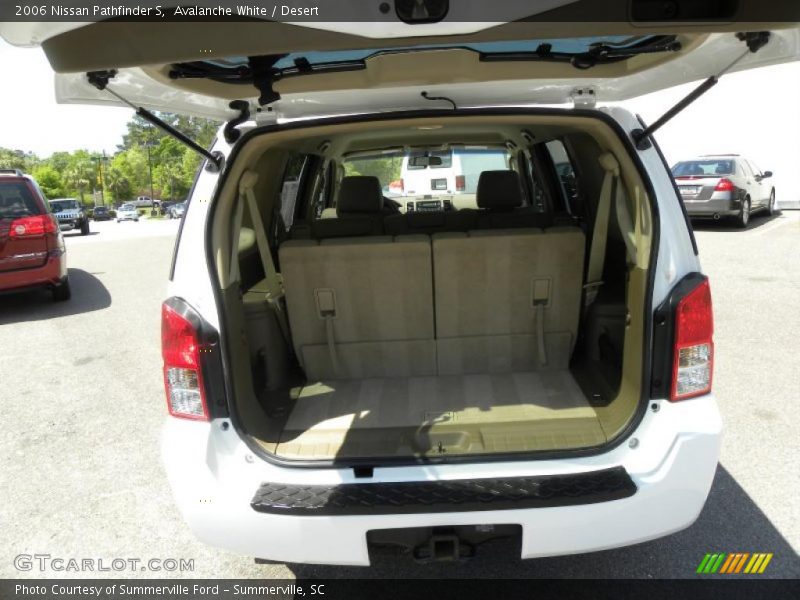 Avalanche White / Desert 2006 Nissan Pathfinder S