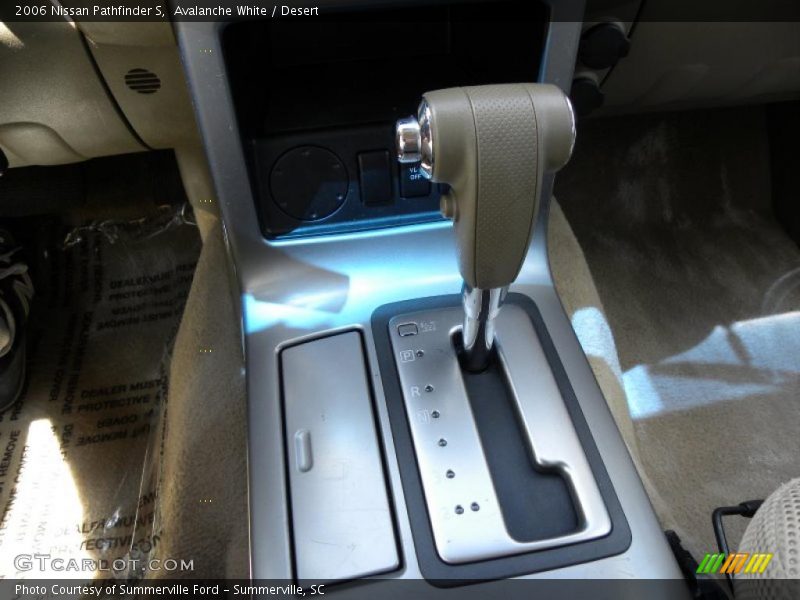 Avalanche White / Desert 2006 Nissan Pathfinder S