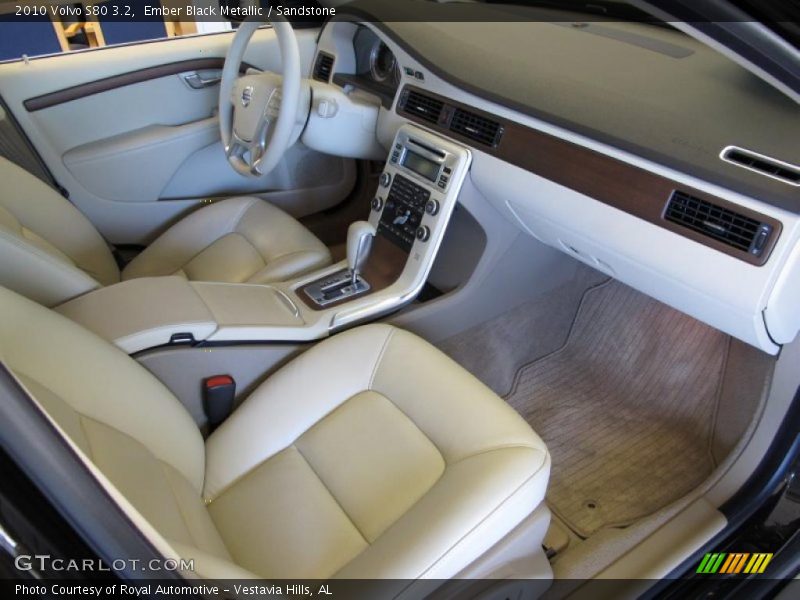 Ember Black Metallic / Sandstone 2010 Volvo S80 3.2