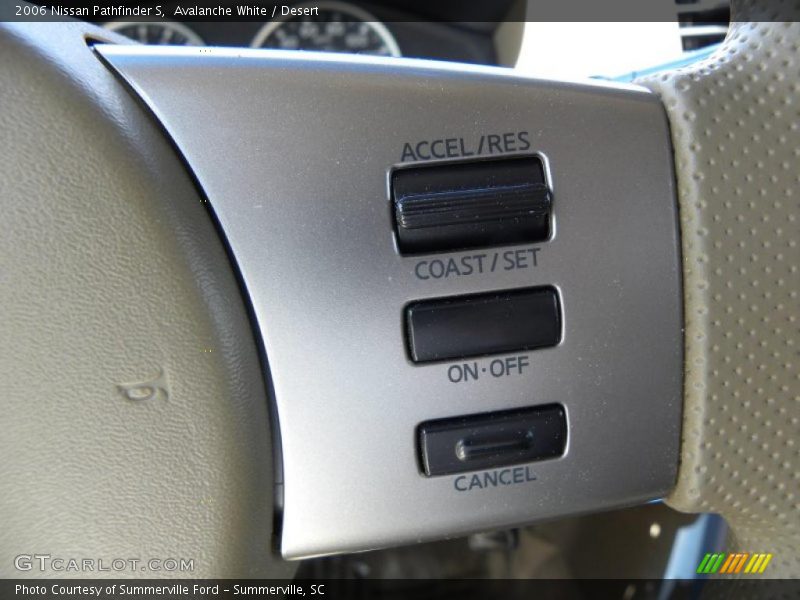 Avalanche White / Desert 2006 Nissan Pathfinder S