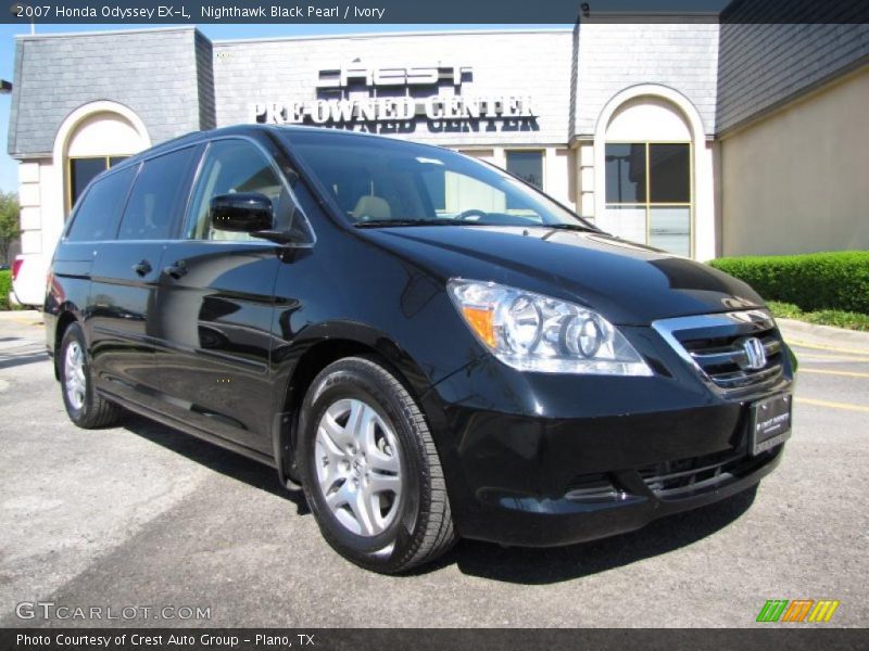 Nighthawk Black Pearl / Ivory 2007 Honda Odyssey EX-L