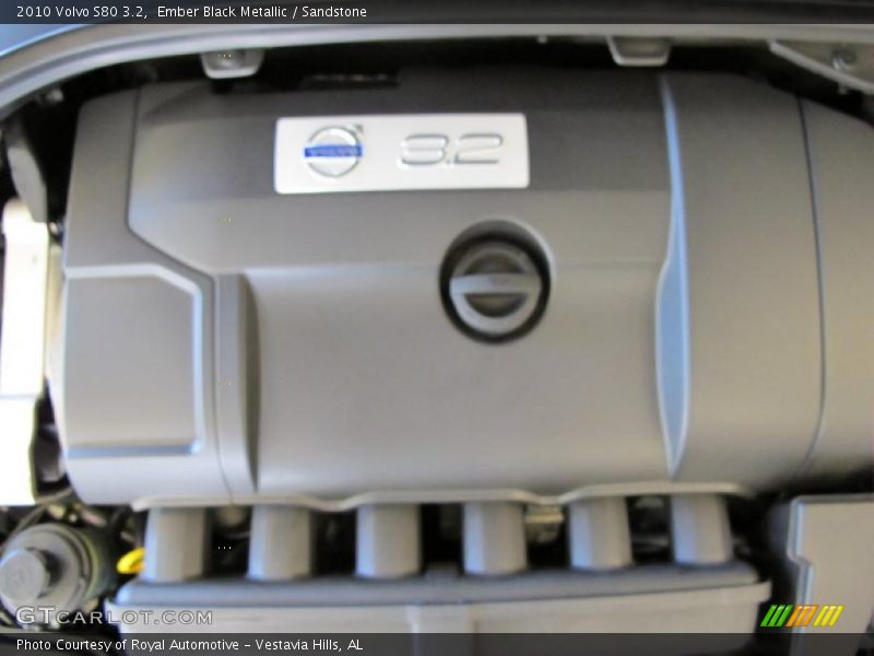 Ember Black Metallic / Sandstone 2010 Volvo S80 3.2
