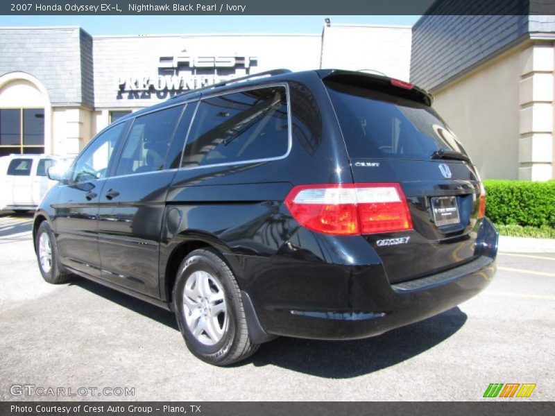 Nighthawk Black Pearl / Ivory 2007 Honda Odyssey EX-L