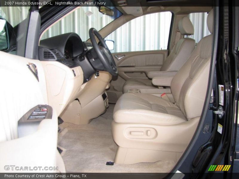 Nighthawk Black Pearl / Ivory 2007 Honda Odyssey EX-L