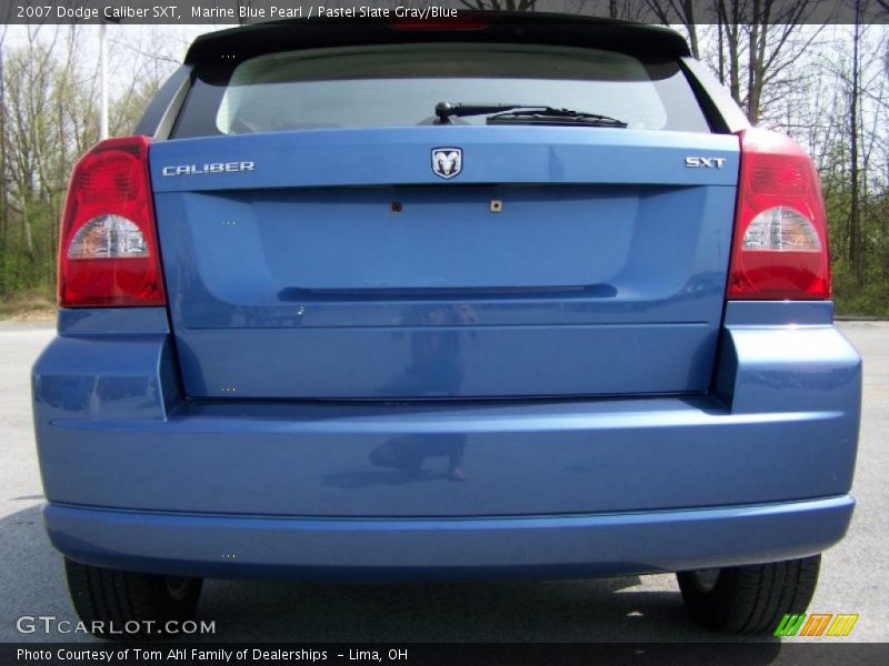 Marine Blue Pearl / Pastel Slate Gray/Blue 2007 Dodge Caliber SXT