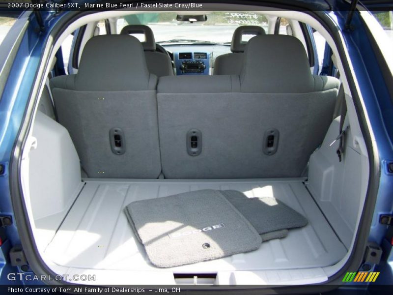 Marine Blue Pearl / Pastel Slate Gray/Blue 2007 Dodge Caliber SXT