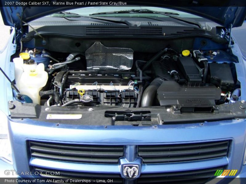 Marine Blue Pearl / Pastel Slate Gray/Blue 2007 Dodge Caliber SXT