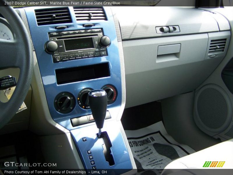Marine Blue Pearl / Pastel Slate Gray/Blue 2007 Dodge Caliber SXT