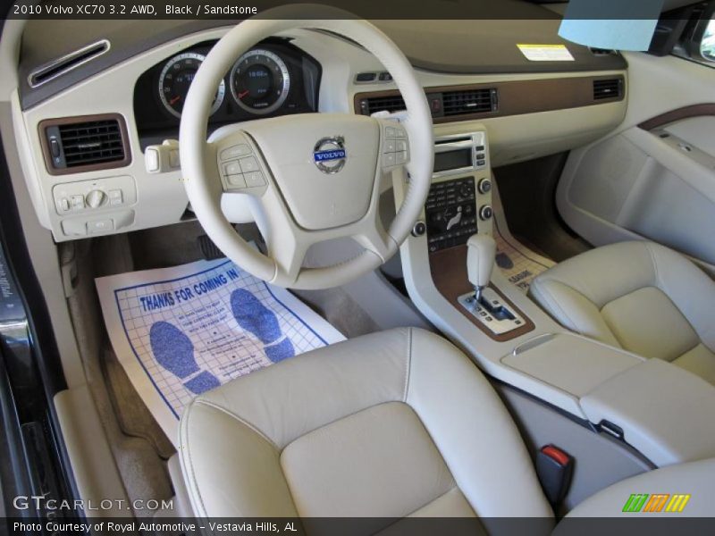 Black / Sandstone 2010 Volvo XC70 3.2 AWD