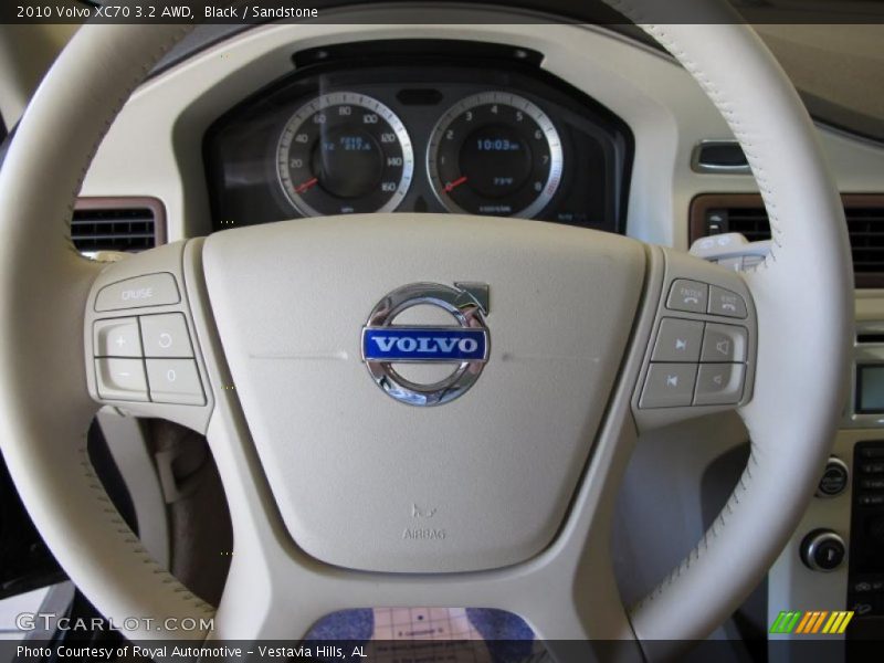Black / Sandstone 2010 Volvo XC70 3.2 AWD