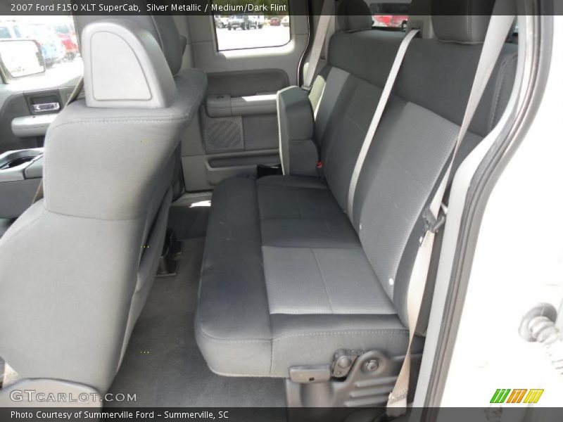 Silver Metallic / Medium/Dark Flint 2007 Ford F150 XLT SuperCab
