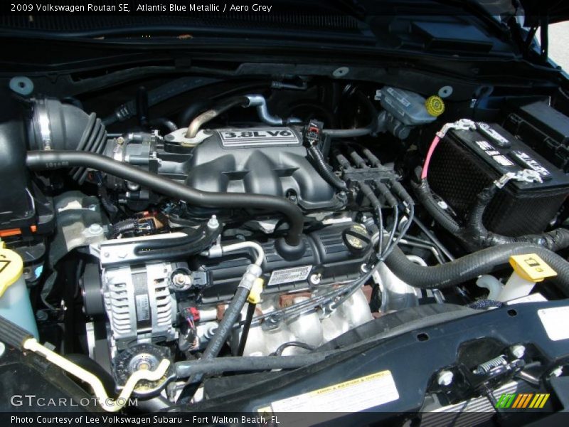 Atlantis Blue Metallic / Aero Grey 2009 Volkswagen Routan SE