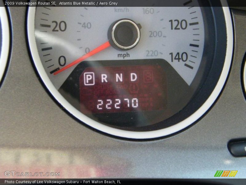 Atlantis Blue Metallic / Aero Grey 2009 Volkswagen Routan SE