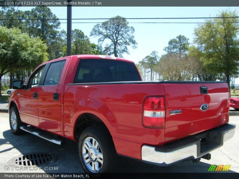 Redfire Metallic / Tan 2008 Ford F150 XLT SuperCrew