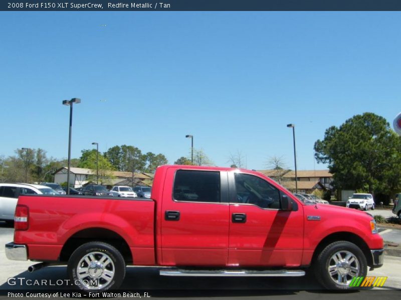 Redfire Metallic / Tan 2008 Ford F150 XLT SuperCrew