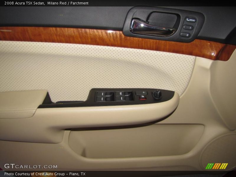 Milano Red / Parchment 2008 Acura TSX Sedan