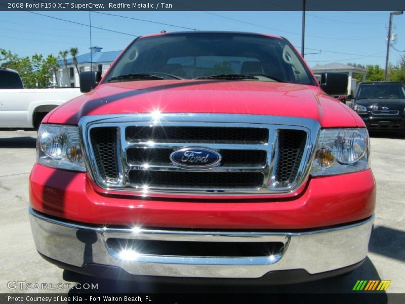 Redfire Metallic / Tan 2008 Ford F150 XLT SuperCrew