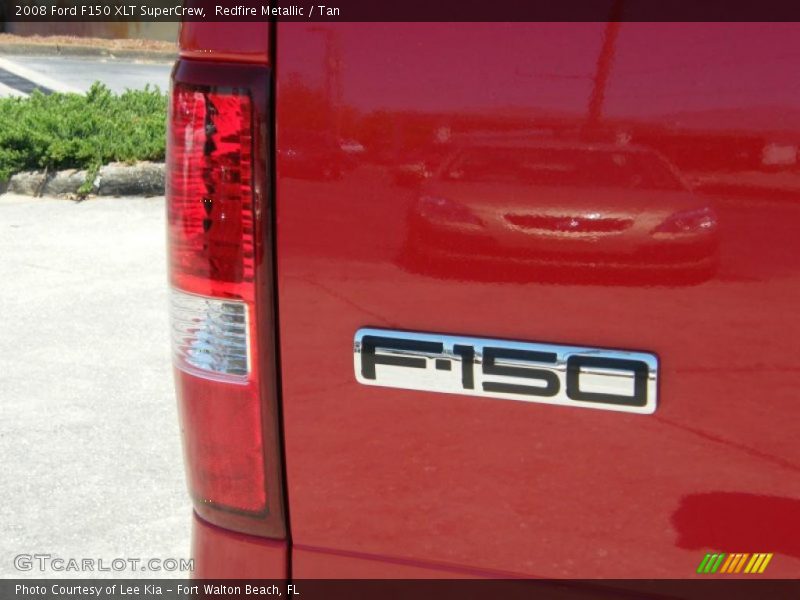 Redfire Metallic / Tan 2008 Ford F150 XLT SuperCrew