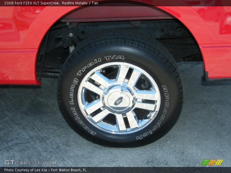 Redfire Metallic / Tan 2008 Ford F150 XLT SuperCrew