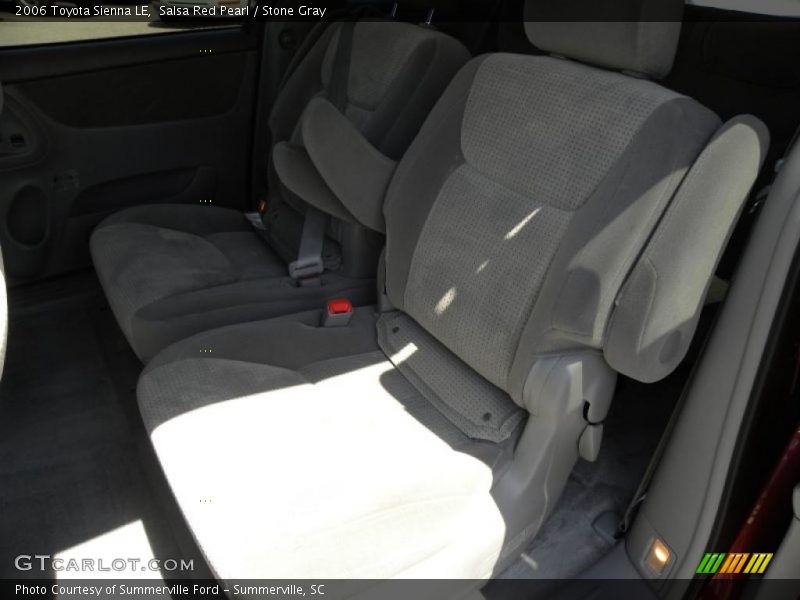 Salsa Red Pearl / Stone Gray 2006 Toyota Sienna LE