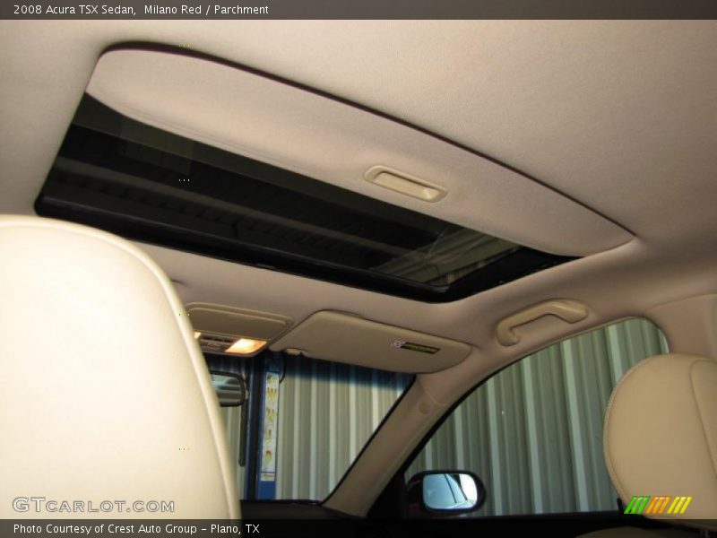 Milano Red / Parchment 2008 Acura TSX Sedan