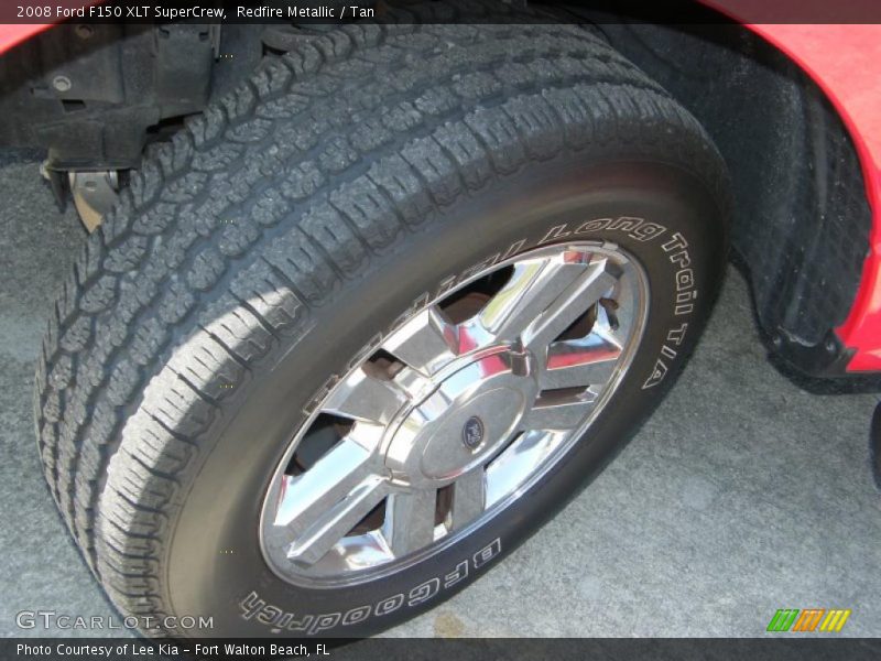 Redfire Metallic / Tan 2008 Ford F150 XLT SuperCrew