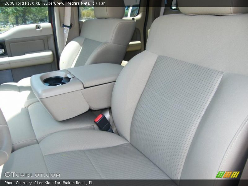 Redfire Metallic / Tan 2008 Ford F150 XLT SuperCrew