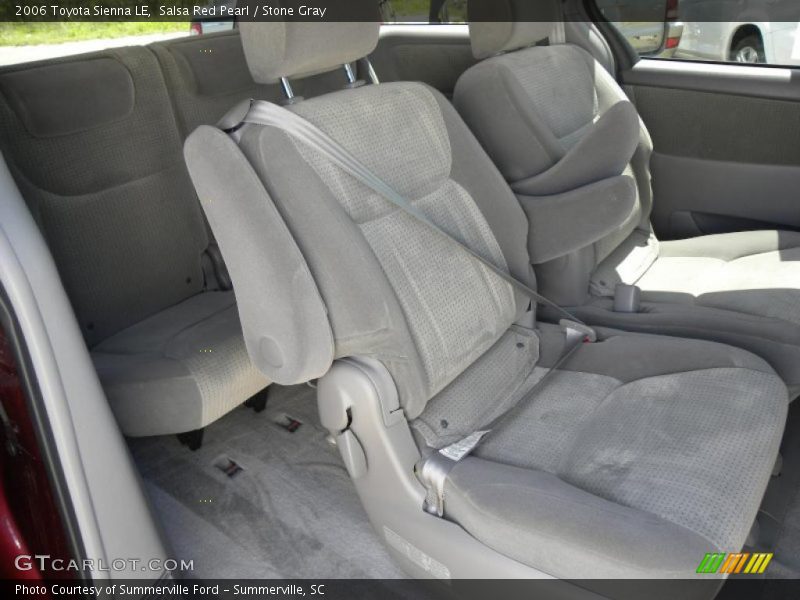 Salsa Red Pearl / Stone Gray 2006 Toyota Sienna LE
