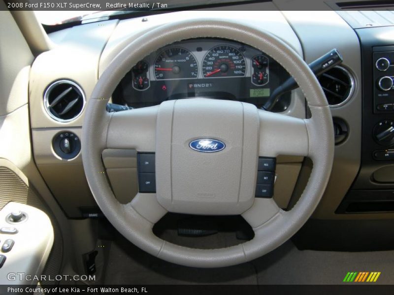 Redfire Metallic / Tan 2008 Ford F150 XLT SuperCrew