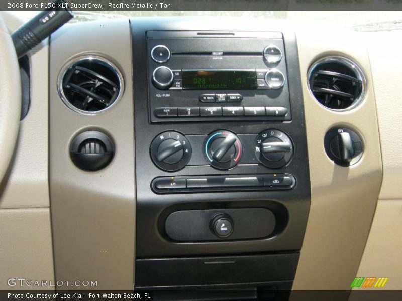 Redfire Metallic / Tan 2008 Ford F150 XLT SuperCrew