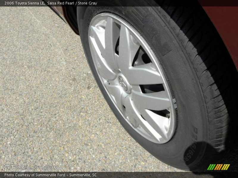 Salsa Red Pearl / Stone Gray 2006 Toyota Sienna LE