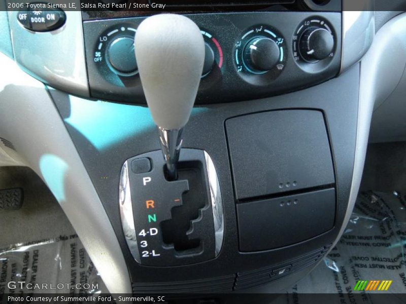 Salsa Red Pearl / Stone Gray 2006 Toyota Sienna LE