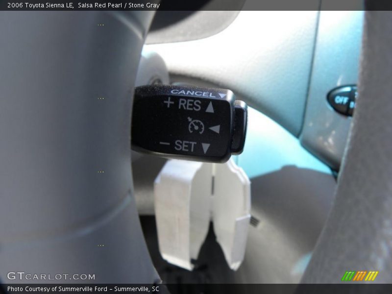 Salsa Red Pearl / Stone Gray 2006 Toyota Sienna LE