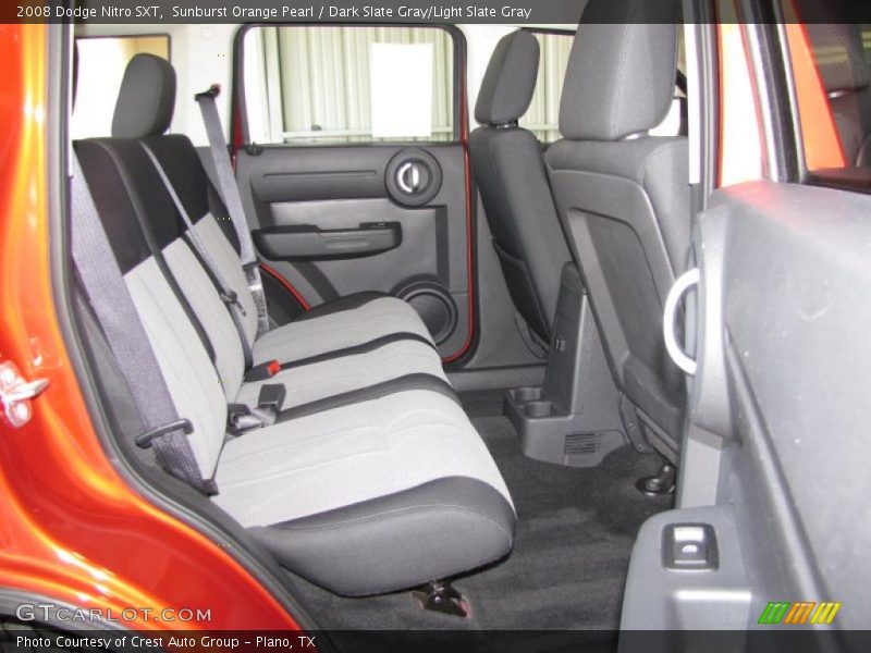 Sunburst Orange Pearl / Dark Slate Gray/Light Slate Gray 2008 Dodge Nitro SXT