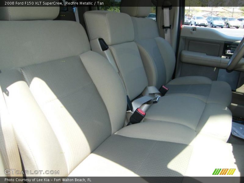 Redfire Metallic / Tan 2008 Ford F150 XLT SuperCrew