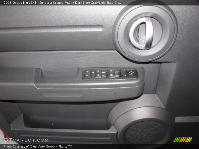 Sunburst Orange Pearl / Dark Slate Gray/Light Slate Gray 2008 Dodge Nitro SXT