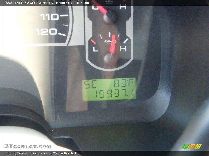 Redfire Metallic / Tan 2008 Ford F150 XLT SuperCrew