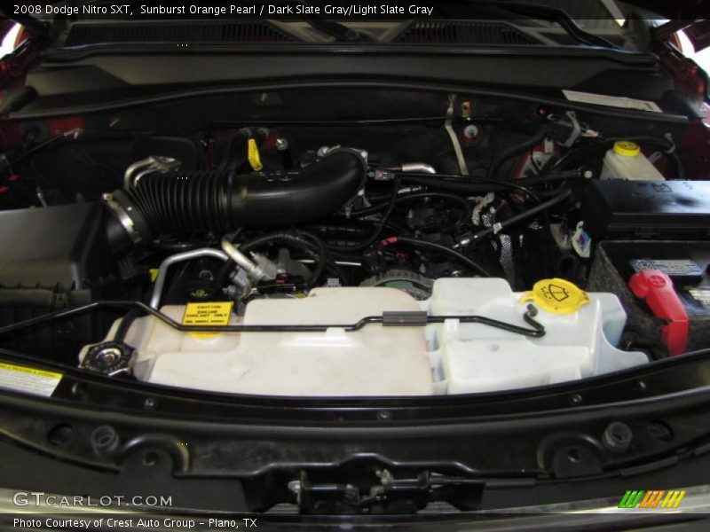 Sunburst Orange Pearl / Dark Slate Gray/Light Slate Gray 2008 Dodge Nitro SXT